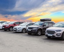 Cars For Sale Stock Lot Row