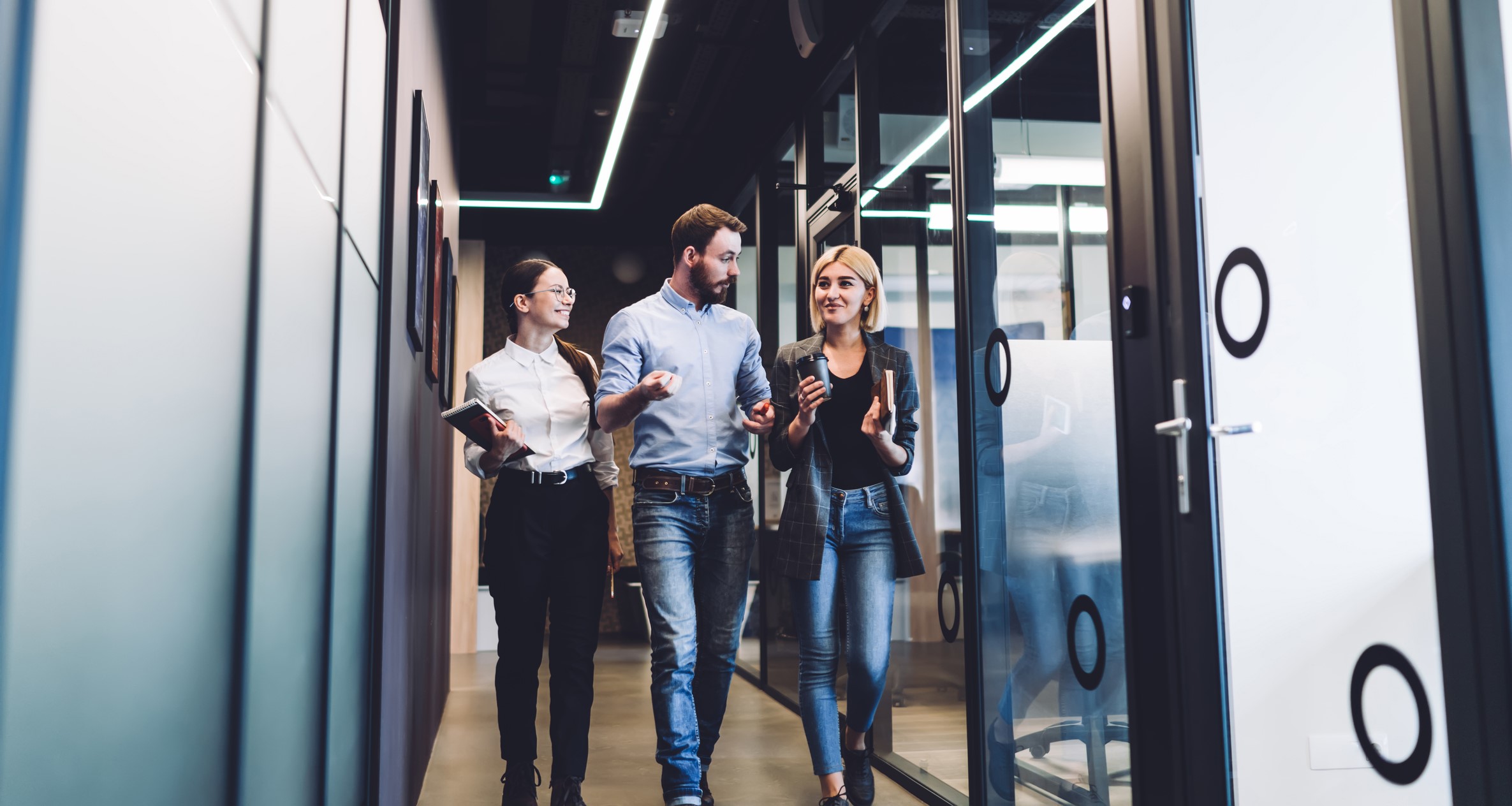 Office workers