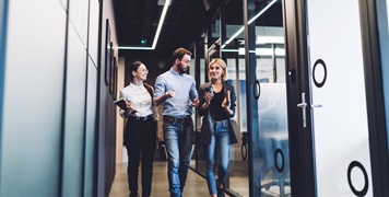 Office workers