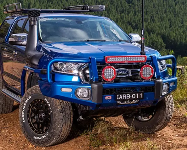 blue-suv-loaded-with-various-car-accessories