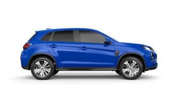 Blue Mitsubishi ASX