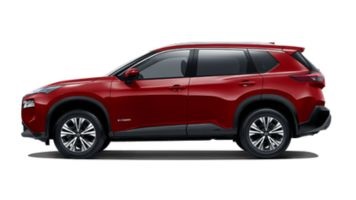Red Nissan X-Trail