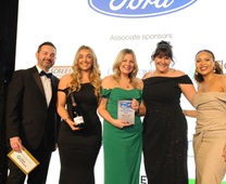 the SG Fleet team celebrating the FN50 2024 customer service awards